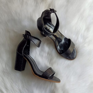 Sandale A Talon Noir