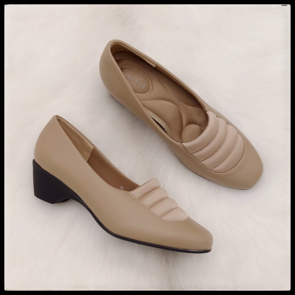 Chaussure Femme compensée Kaki