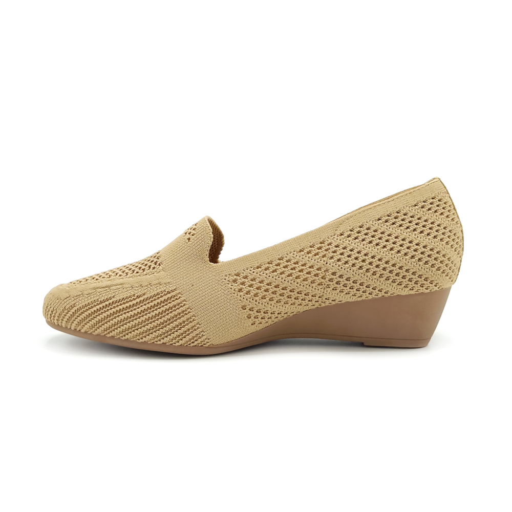 Chaussure Femme compensée Beige – Image 5