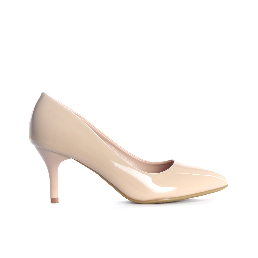 escarpin-demi talon beige-1