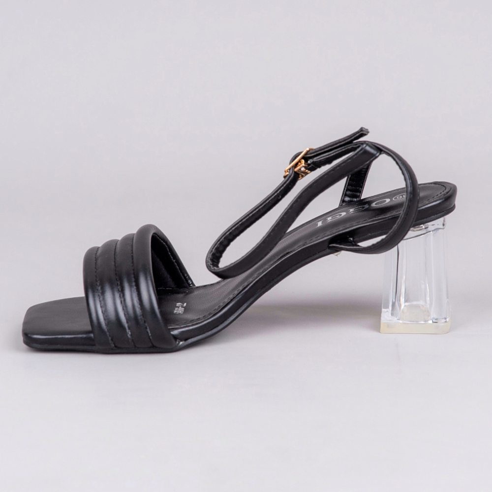 Sandale Femme A Talon Noir – Image 4