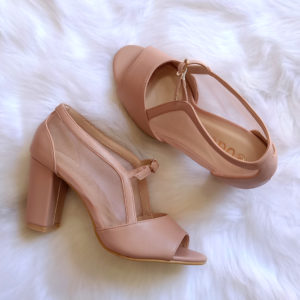 Sandale Femme A Talon Rose